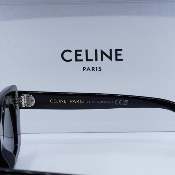 Final Price! Celine CL40259I 01A Black Grey Sunglasses - Picture 6 of 10